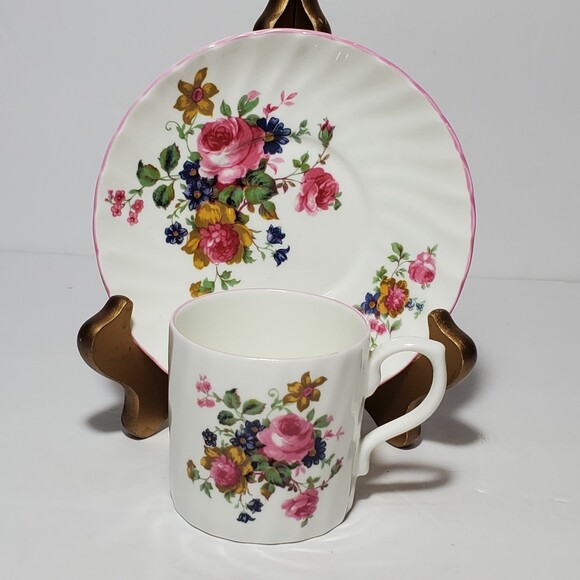 The Butchant Gardens Demitasse Teacup and Saucer Small - Picture 7 of 7